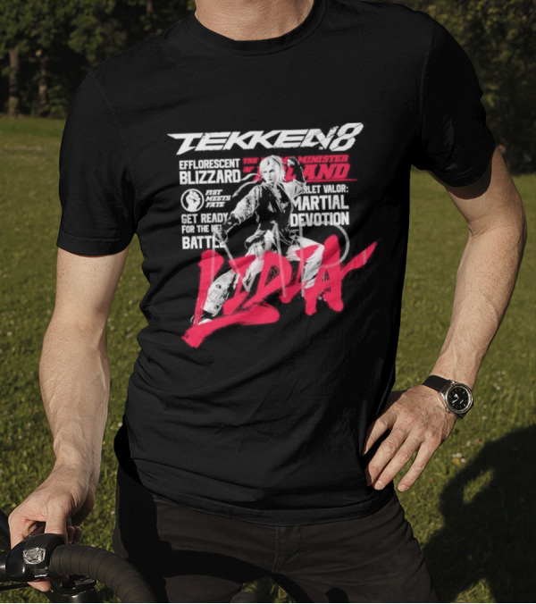 Tekken 8 Efflorescent Blizzard Velvet Valor Martial Devotion Lidia T-Shirt