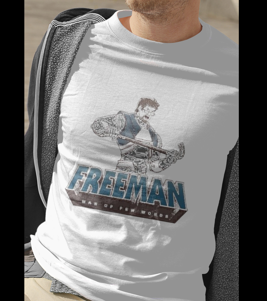Freeman Man Of Few Words Crowbar Hero T-Shirt