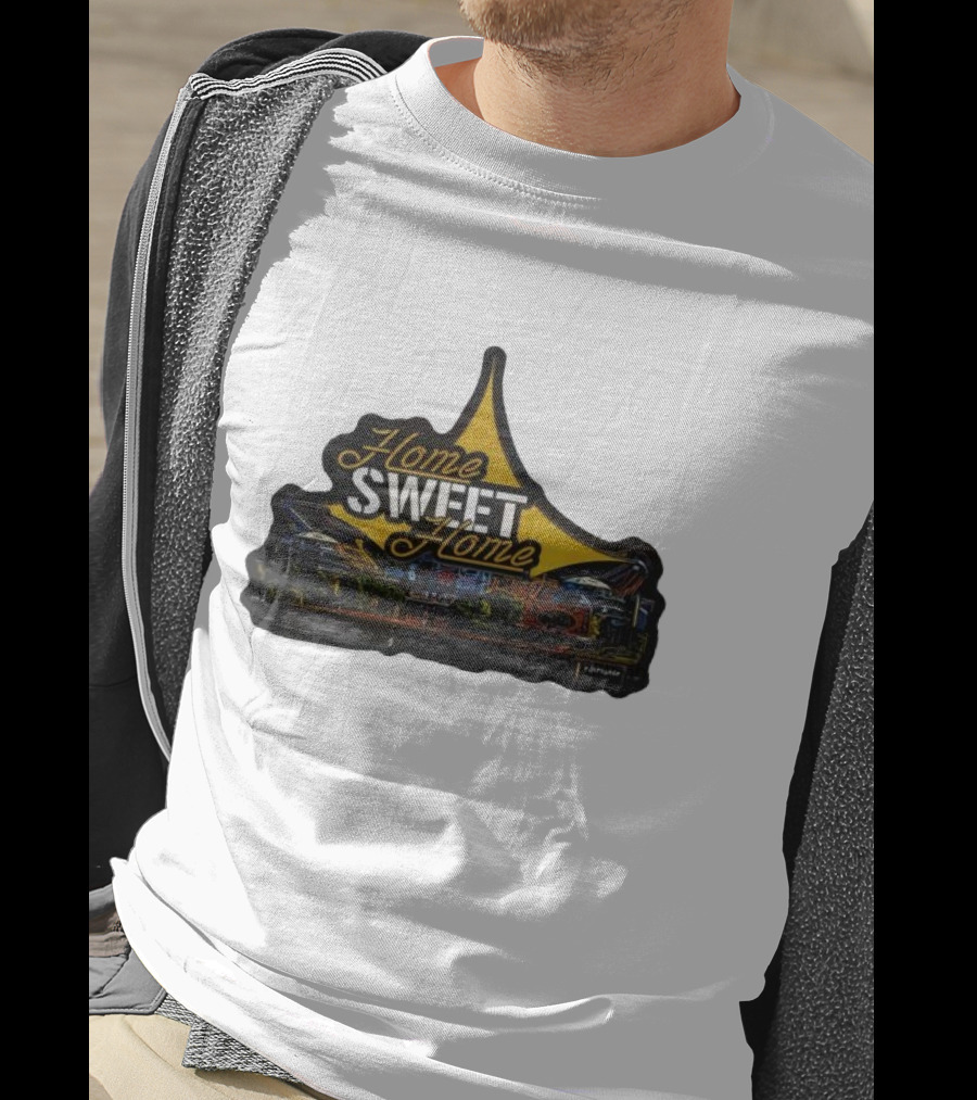 Home Sweet Home Custom Car Art Neon Sign T-Shirt