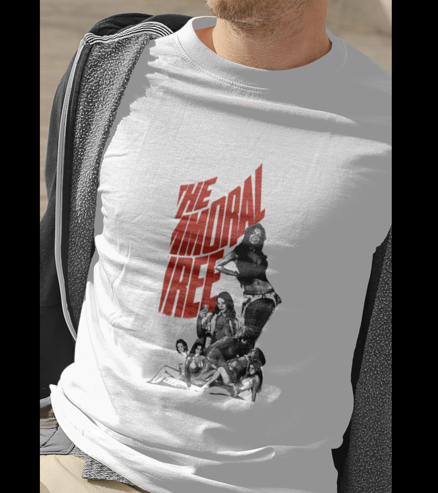 The Immoral Three Movie Art Pinup T-Shirt