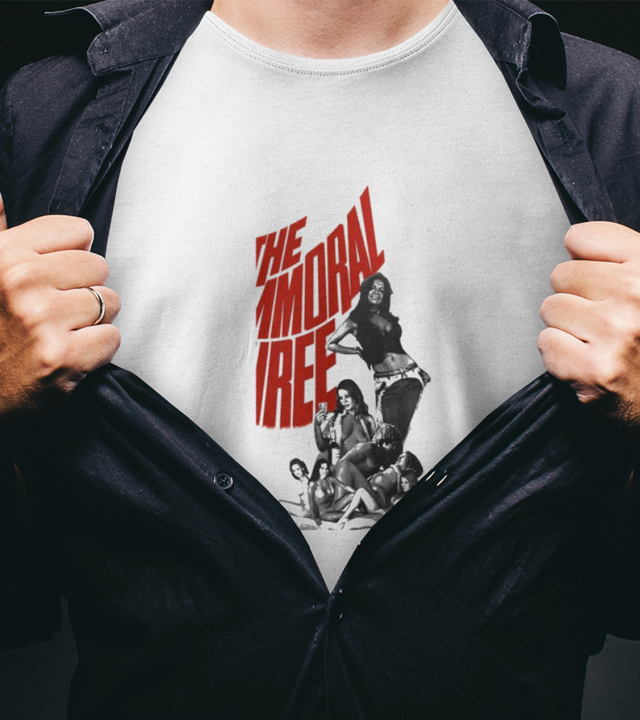 The Immoral Three Movie Art Pinup T-Shirt