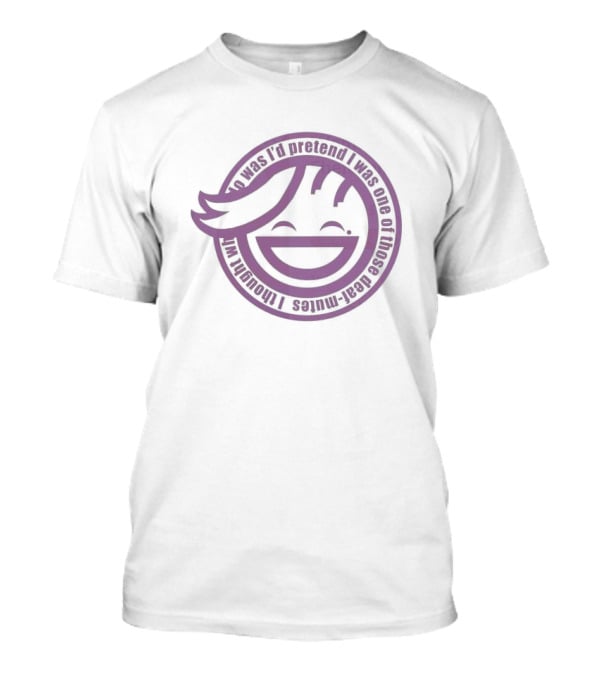 The Laughing Man I Was One Of Those Deaf-Mutes Ghost In The Shell T-Shirt