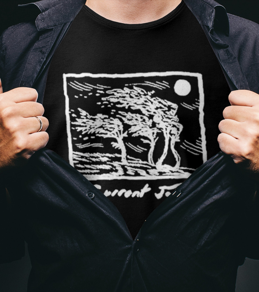 Current Joys Moonlit Windy Trees T-Shirt