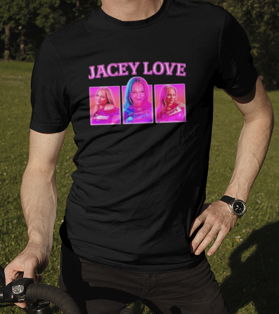 Jacey Love 90s Nostalgia Pop Art Triptych T-Shirt