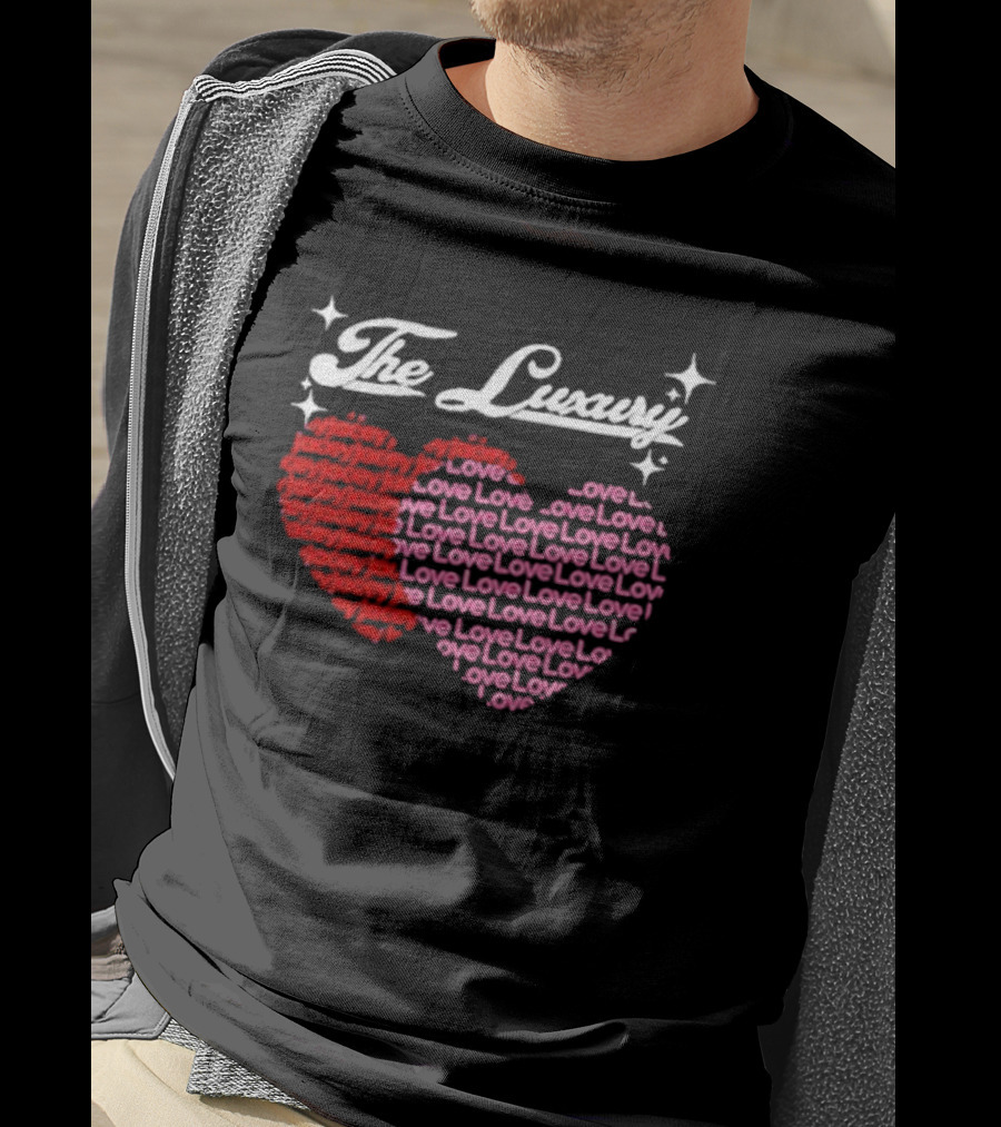 The Luxury Jacey Love Heart T-Shirt