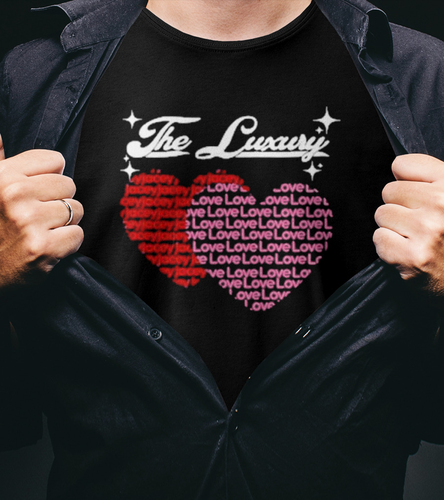 The Luxury Jacey Love Heart T-Shirt