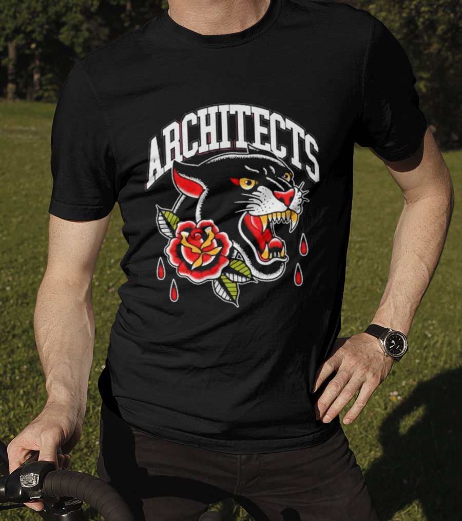 ARCHITECTS Panther Tattoo Black T-Shirt