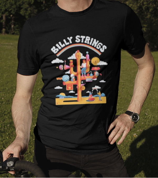 Billy Strings The Gathering Surreal Tree And Cloud Landscape T-Shirt