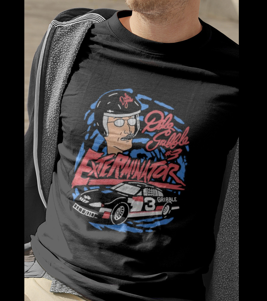 Dale Gribble Exterminator #3 Race Car Gribble T-Shirt