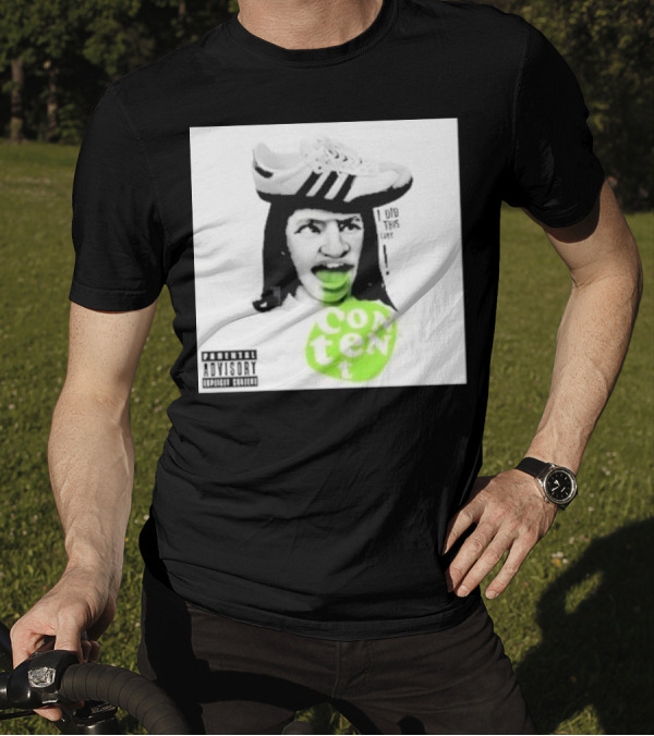 Parental Advisory Content Members Show Album I Did This Luke Shoe T-Shirt