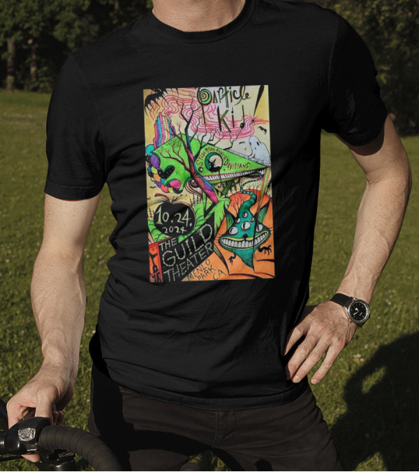Particle Kid Stevenson Ranch Davidians 10.24.2024 The Guild Theatre Menlo Park CA T-Shirt