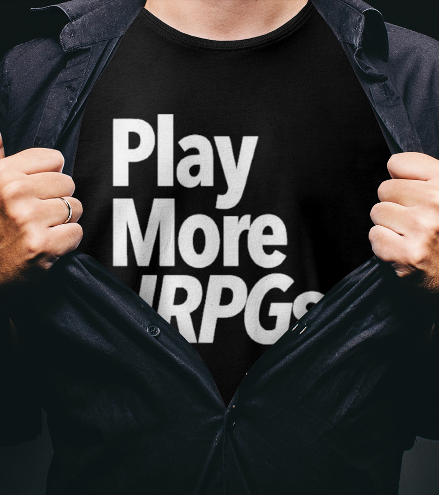 Play More JRPGs T-Shirt