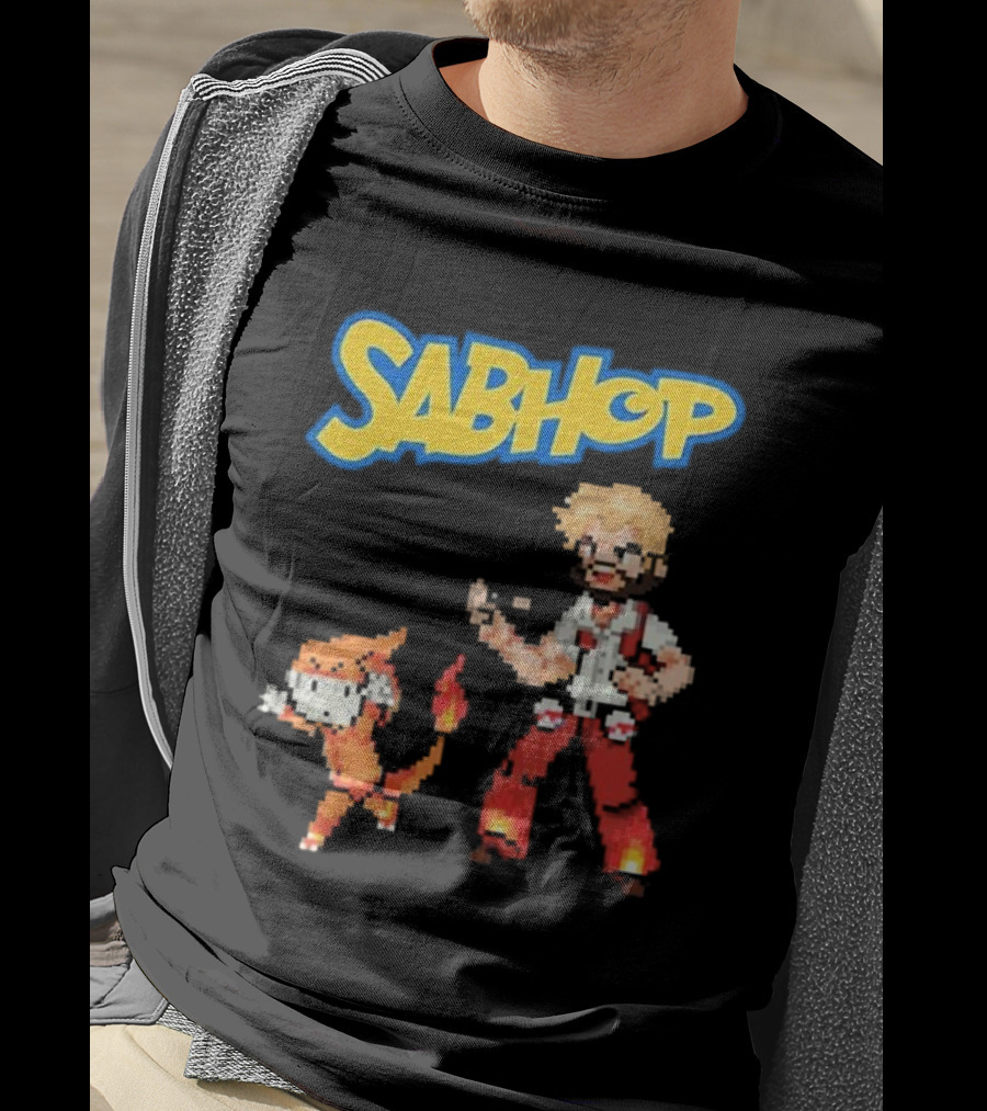 Sabino Sabhop Maestro Pokemon Charmeleon Retro Gaming T-Shirt