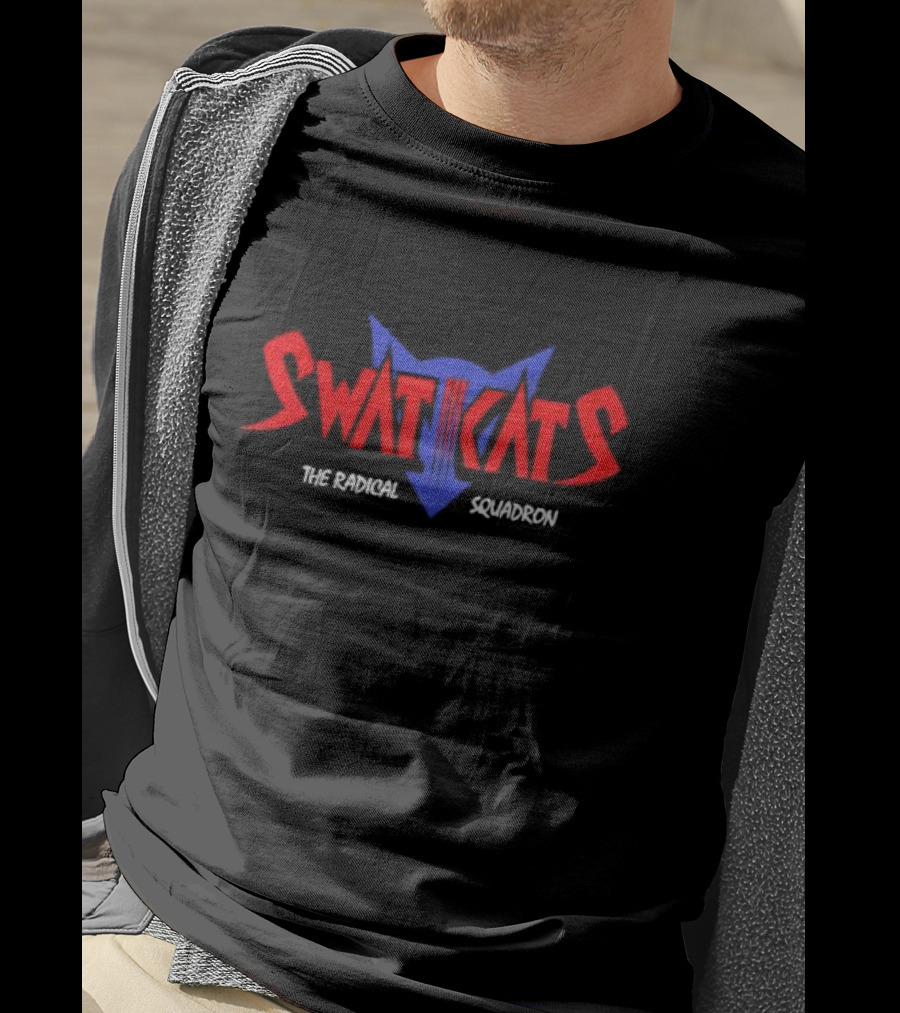 Swat Kats The Radical Squadron Logo Classic Animation Series T-Shirt