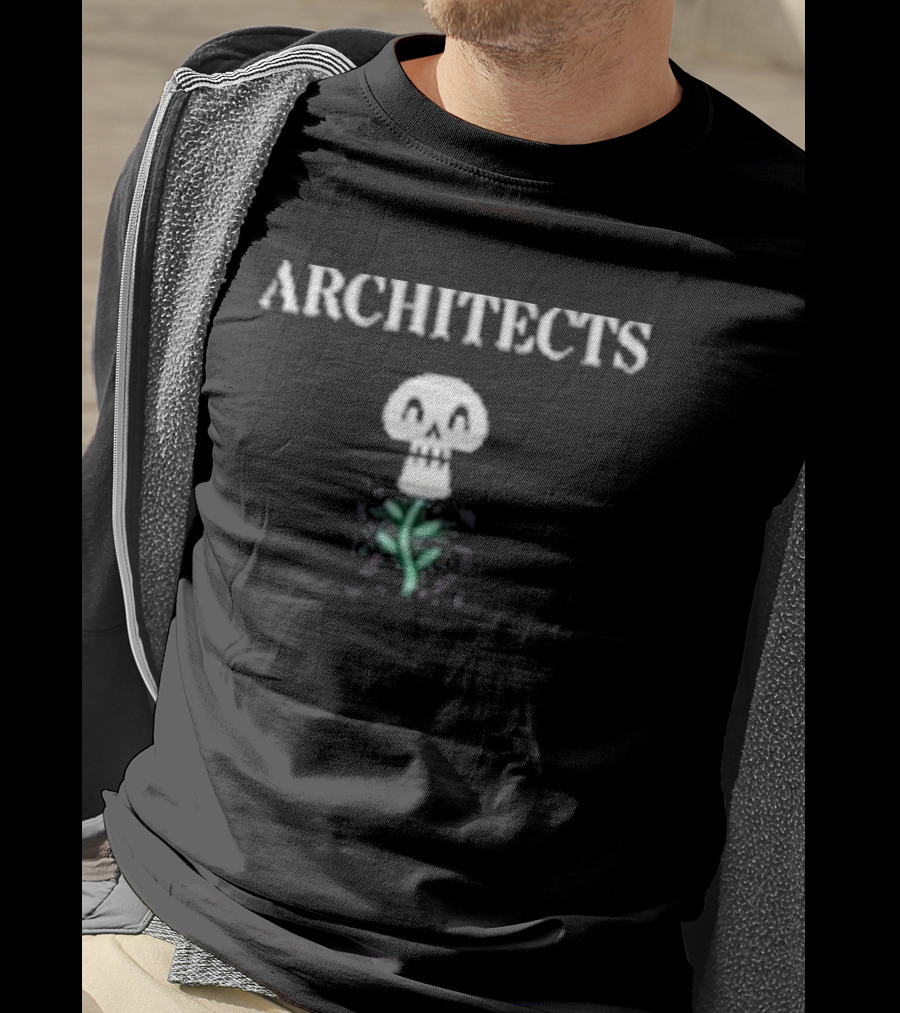 ARCHITECTS Skull Plant Heaven Came With A Curse T-Shirt