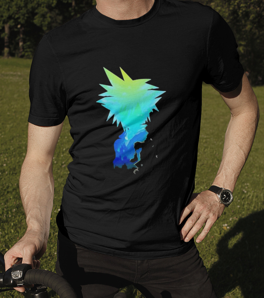 The Key Donnie Spiky Neon Profile T-Shirt