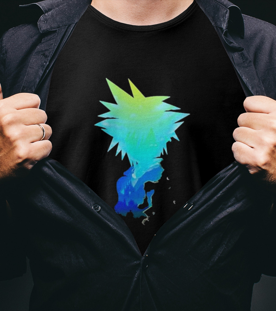 The Key Donnie Spiky Neon Profile T-Shirt