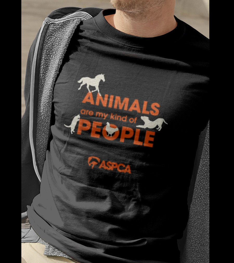 ANIMALS Are My Kind Of PEOPLE ASPCA T-Shirt