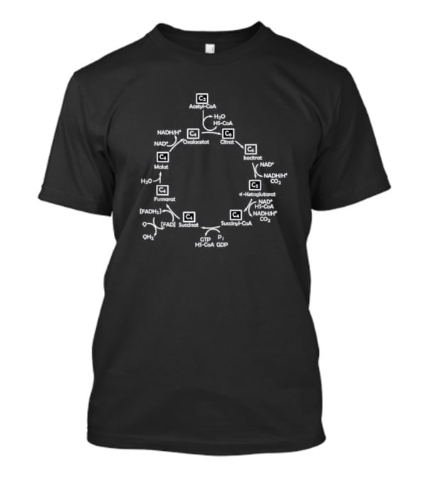 Biochemist Citric Acid Cycle Krebs Cycle Biology Biologist Biochemistry T-Shirt