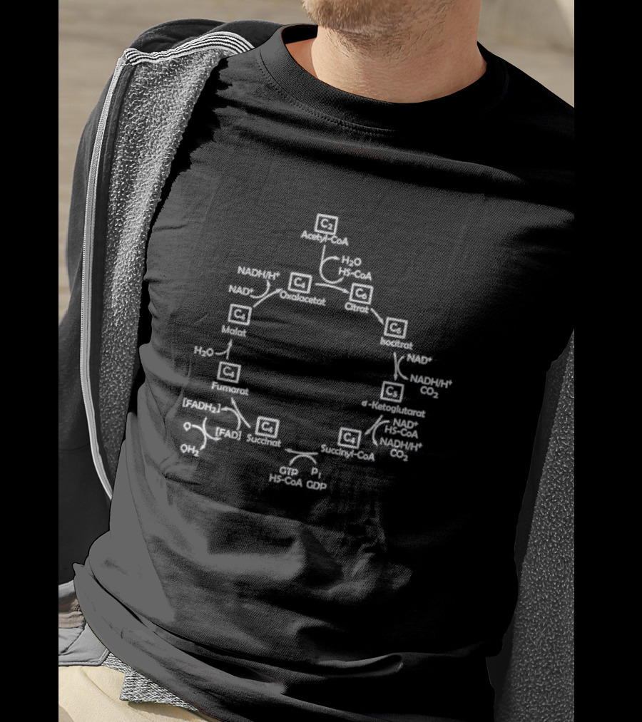 Biochemist Citric Acid Cycle Krebs Cycle Biology Biologist Biochemistry T-Shirt