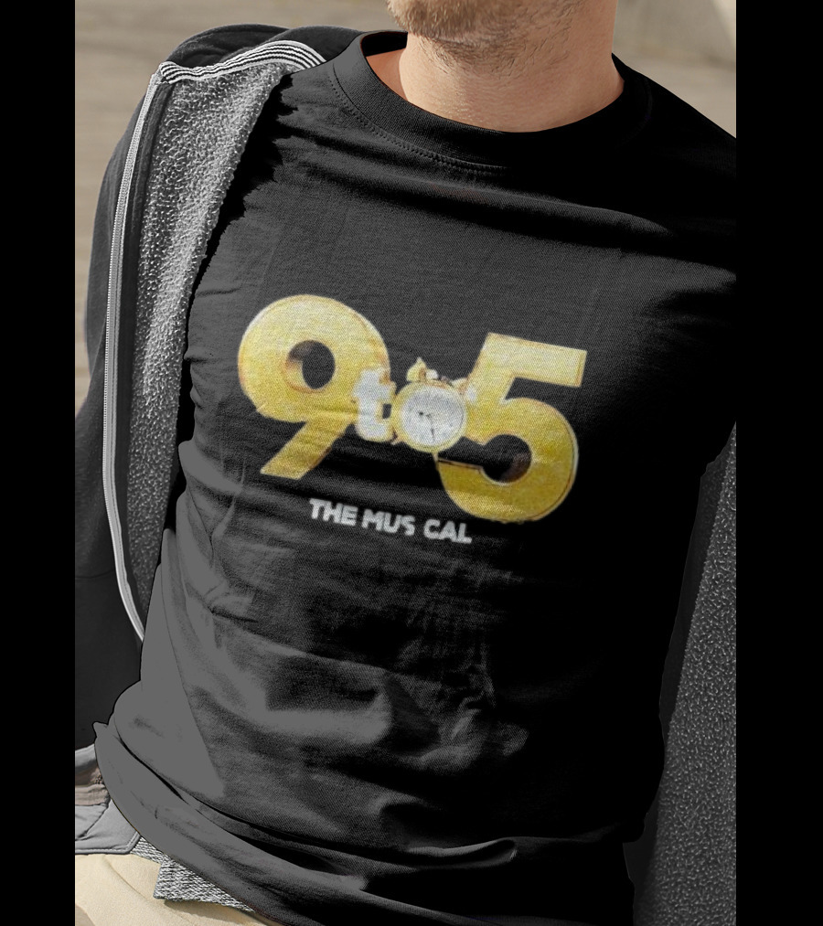 Dolly Parton 9 To 5 The Musical UK Clock T-Shirt