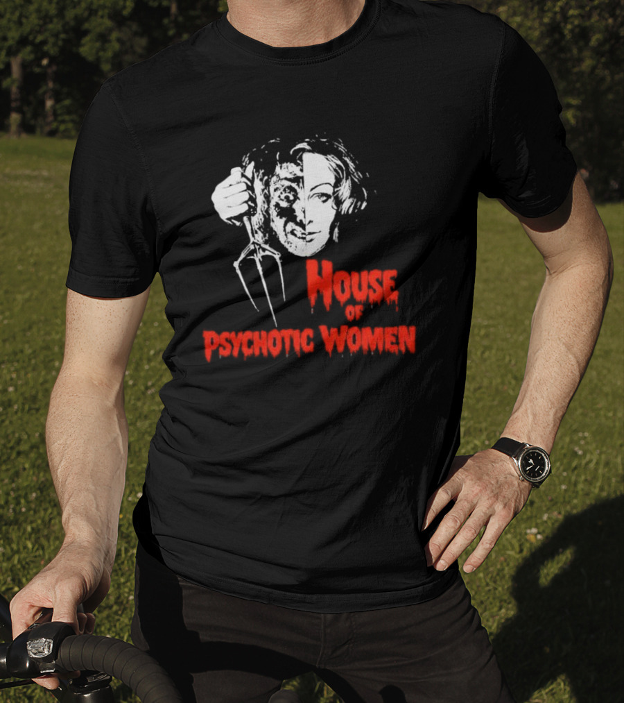 House Of Psychotic Women Vintage Horror T-Shirt