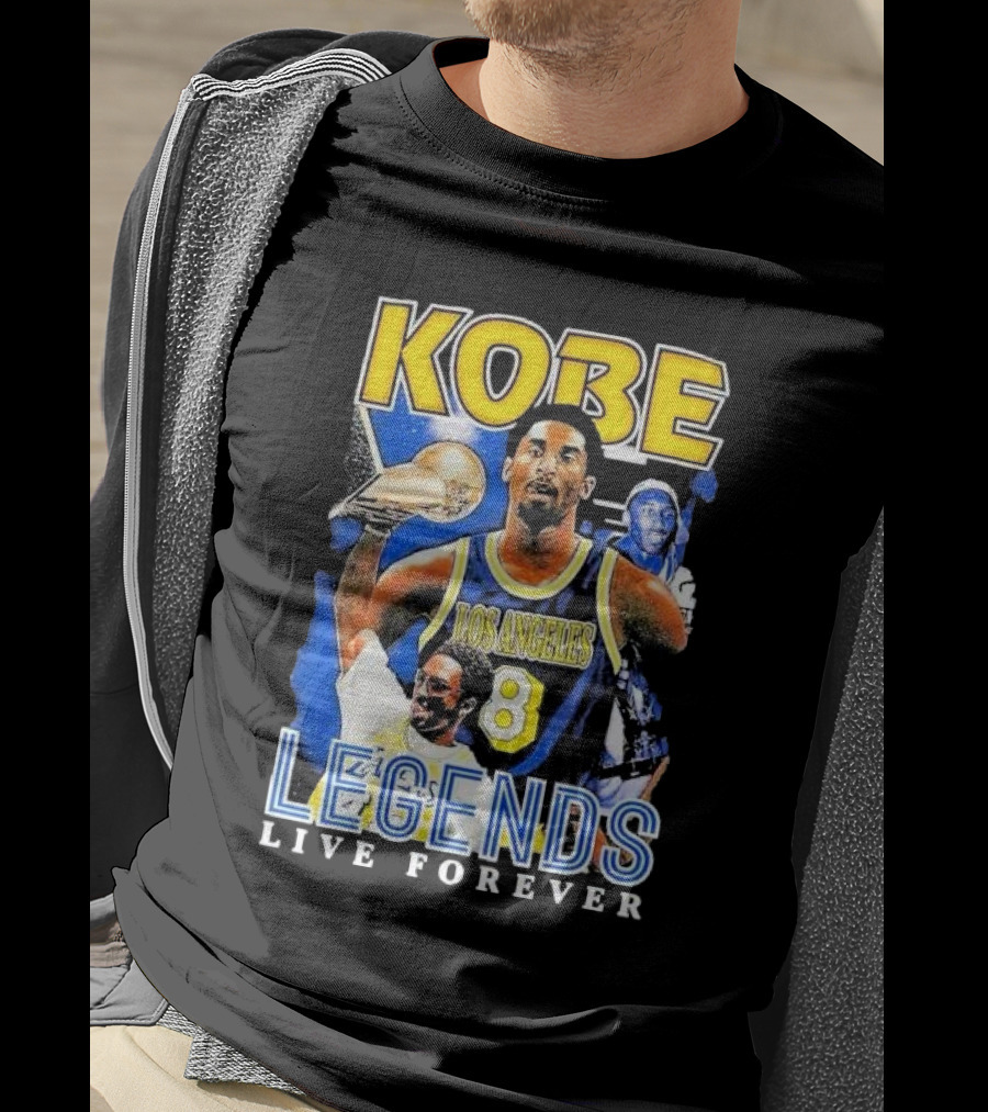 Kobe Los Angeles 8 Legends Live Forever T-Shirt