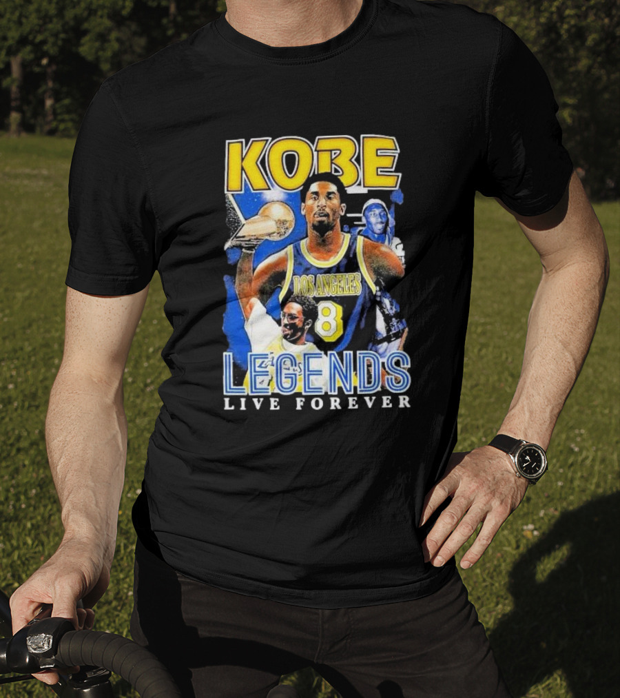 Kobe Los Angeles 8 Legends Live Forever T-Shirt
