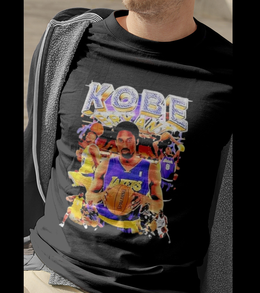 Kobe Bryant Lakers Basketball T-Shirt