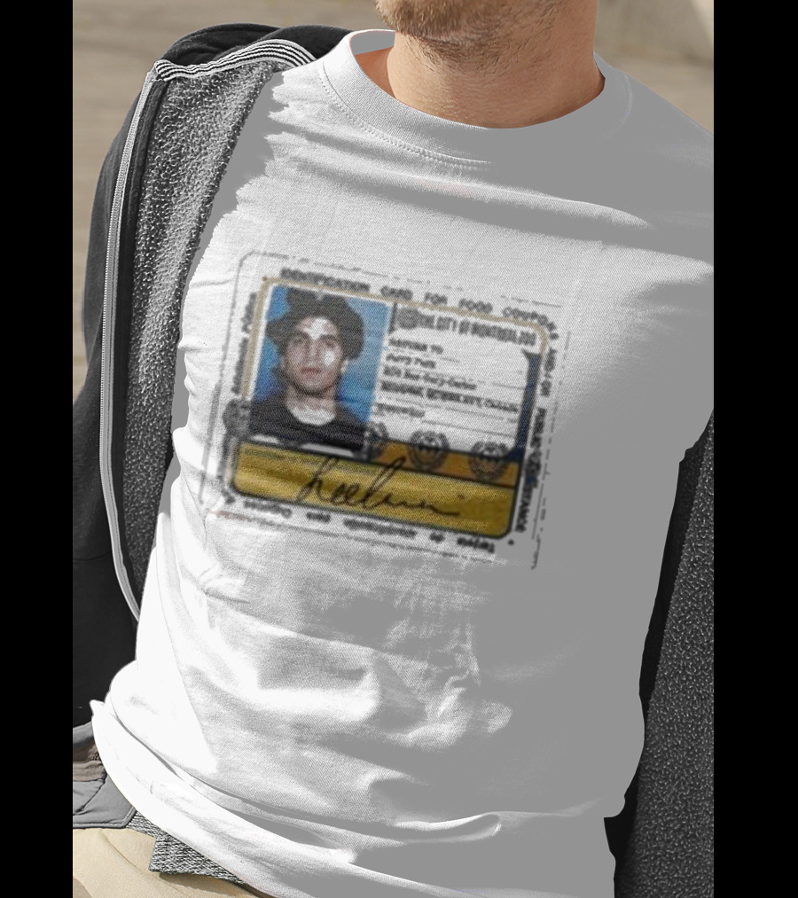 Ariel Helwani Ol Dirty Helwani Identification Card City Of Montreal 200 Identification Card For Food Coupons T-Shirt