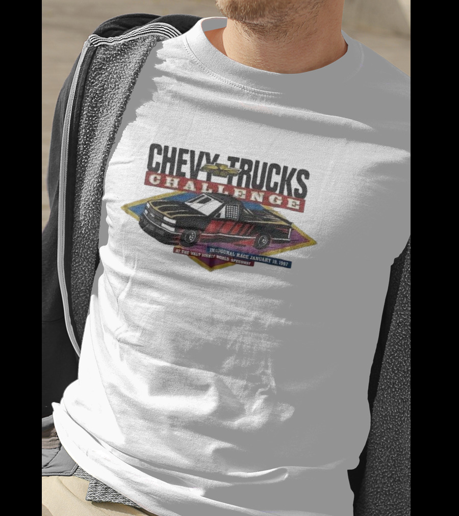 Chevy Trucks Challenge Inaugural Race January 19, 1997 At The Walt Disney World Speedway T-Shirt