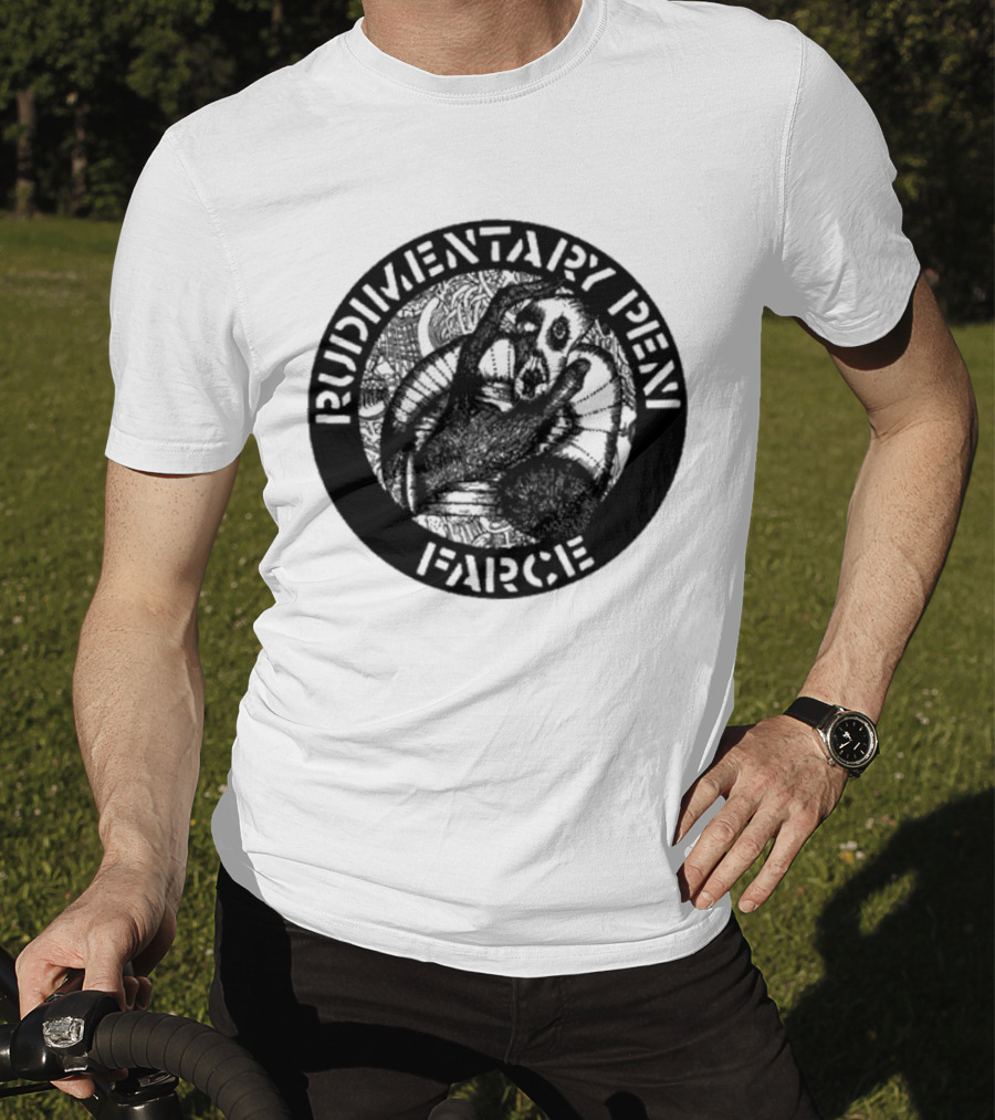Rudimentary Peni Farce Album T-Shirt