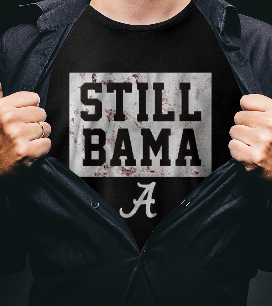 Alabama Football Still Bama A Logo Heritage T-Shirt