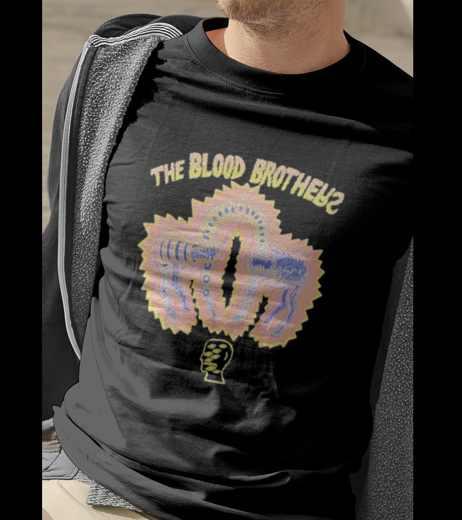 The Blood Brothers Brain Dead Collaboration Psychedelic T-Shirt