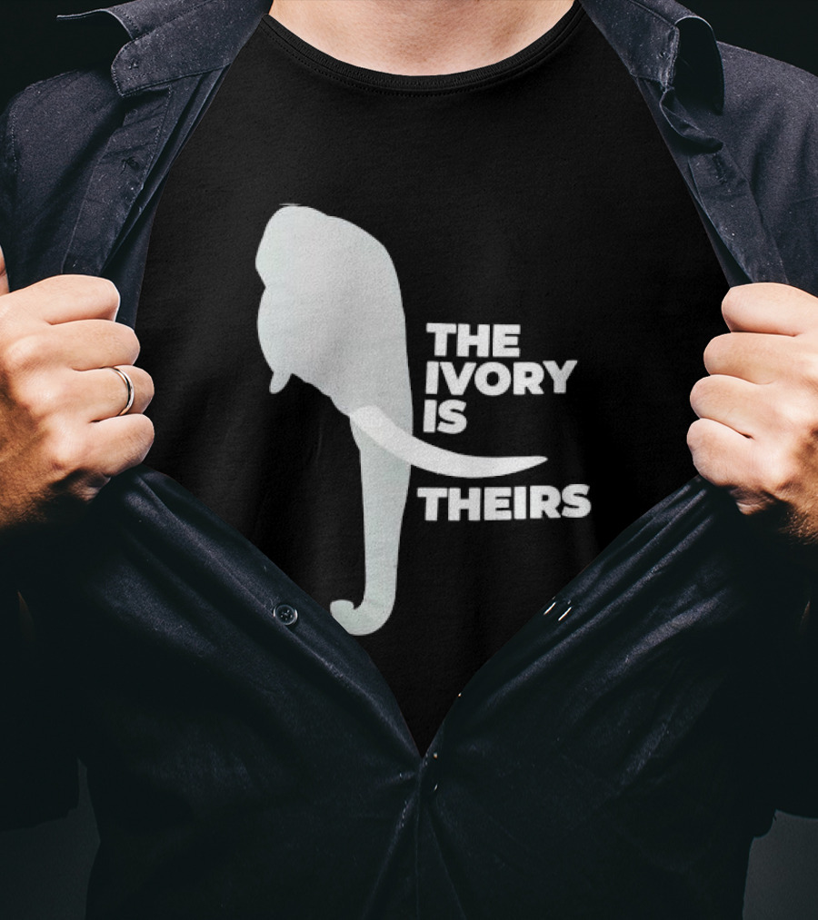 The Ivory Is Theirs Elephant T-Shirt
