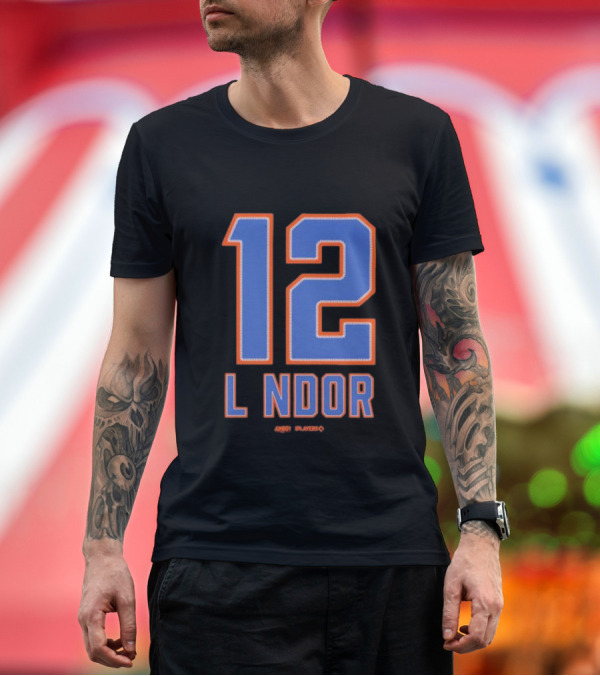 Premium T-Shirt: Francisco Lindor 12 New York Mets Players T-Shirt Francisco Lindor 12 New York Mets Players T-Shirt