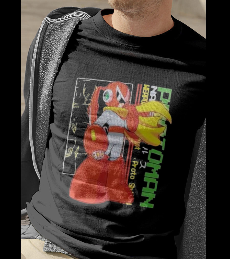MegaMan Proto Man Robot Hero T-Shirt
