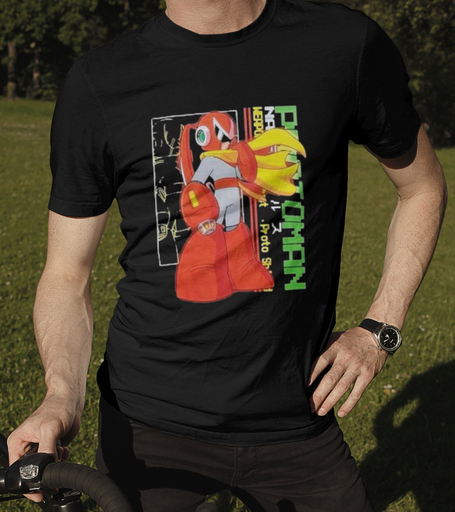 MegaMan Proto Man Robot Hero T-Shirt