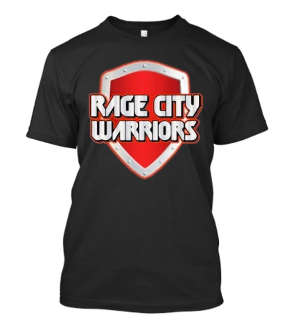 Rage City Warriors Shield Emblem T-Shirt