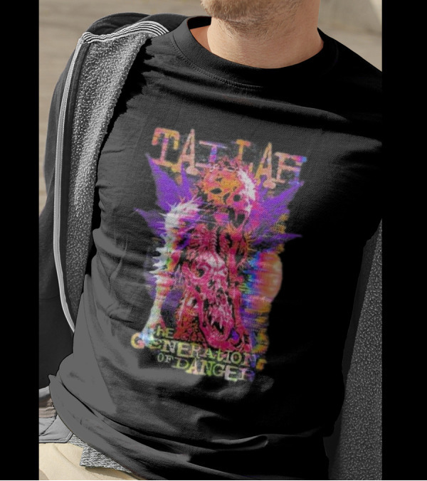 Tallah The Generation Of Danger Nomad Vibrant Skull Warrior T-Shirt