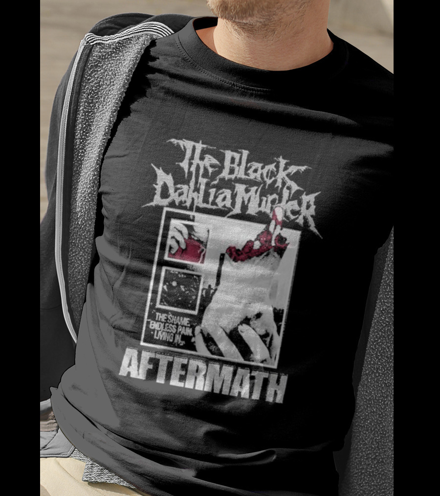 The Black Dahlia Murder The Shame Embless Pain Living In Aftermath T-Shirt
