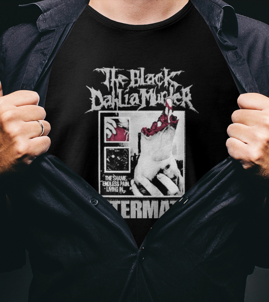 The Black Dahlia Murder The Shame Embless Pain Living In Aftermath T-Shirt