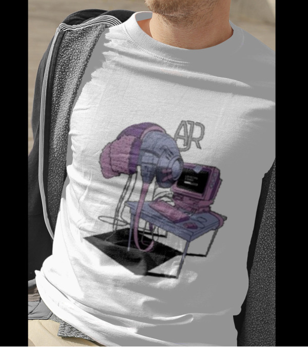 AJR Loading Songs Concert Retro Computer Setup T-Shirt