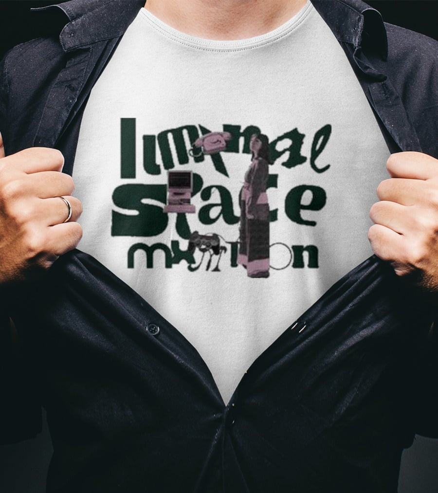 Mxmtoon Liminal Space Retro Aesthetic With Phone And Computer T-Shirt