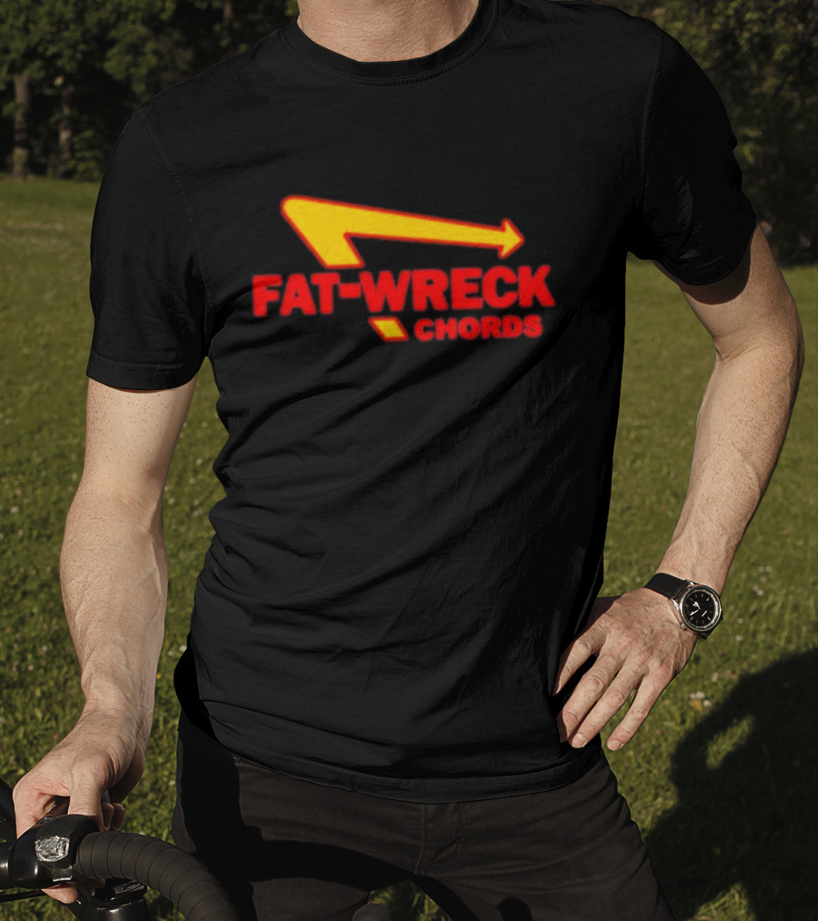 Fat Wreck Chords Logo San Pedro Punks T-Shirt
