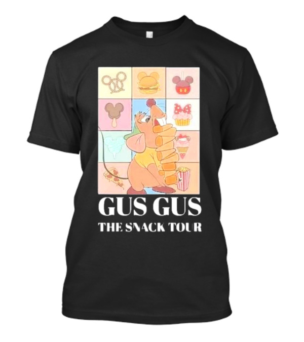 Gus Gus The Snack Tour Cinderella Iconic Snacks Look T-Shirt