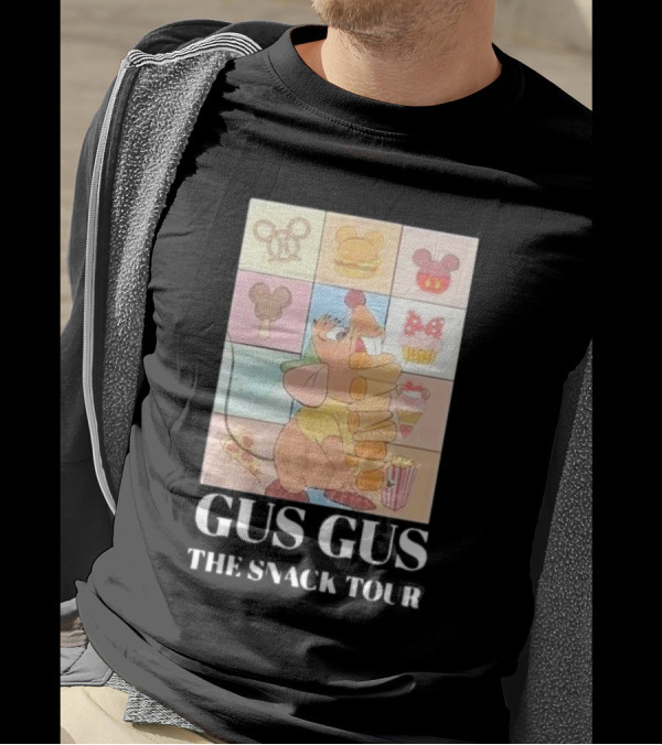 Gus Gus The Snack Tour Cinderella Iconic Snacks Look T-Shirt
