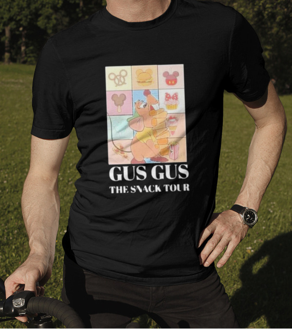 Gus Gus The Snack Tour Cinderella Iconic Snacks Look T-Shirt
