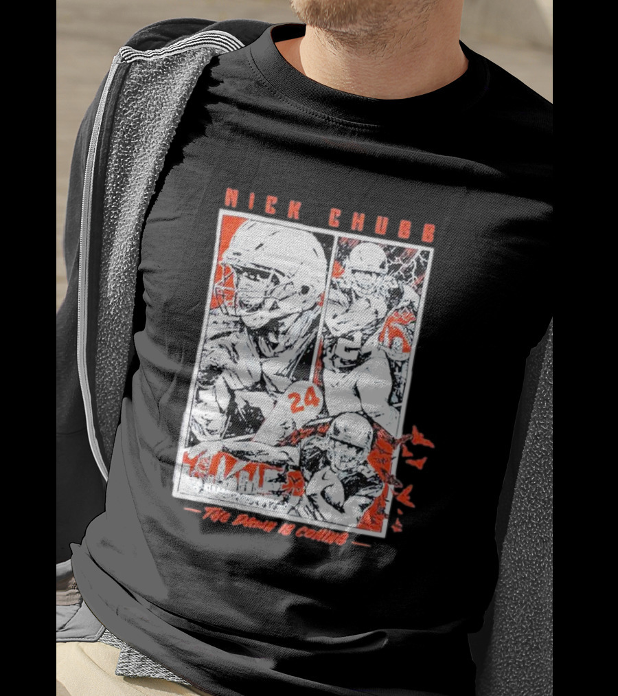 Nick Chubb 24 The Dawn Is Coming T-Shirt
