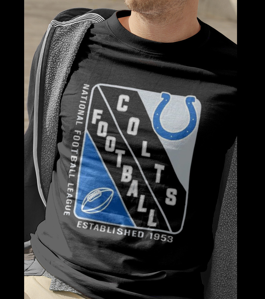 NATIONAL FOOTBALL LEAGUE COLTS FOOTBALL ESTABLISHED 1953 T-Shirt